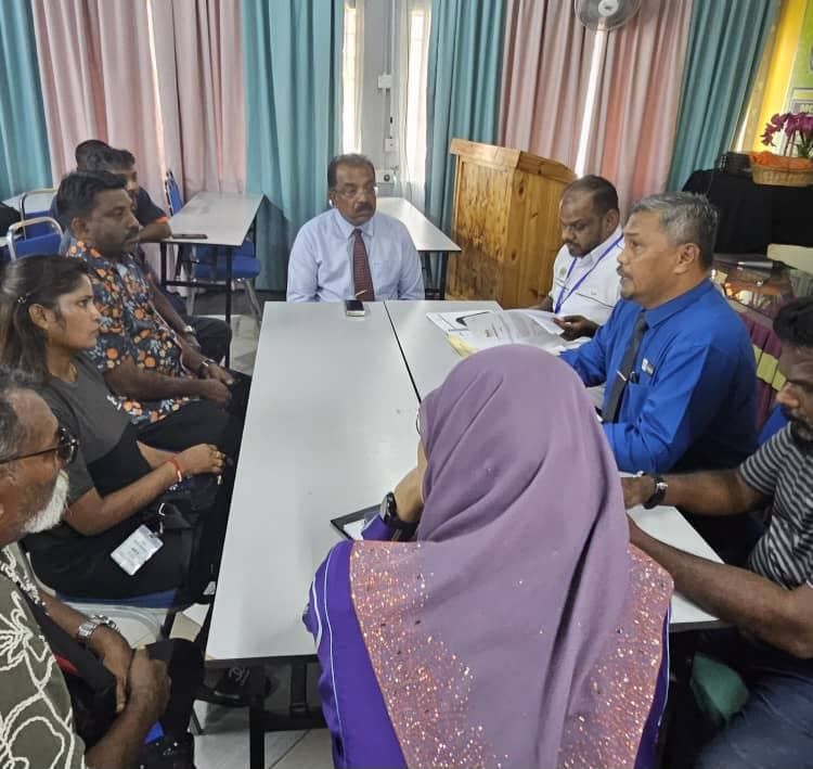 ராஜா மஹாடி பள்ளியில் தமிழ் மொழி, இலக்கிய வகுப்பு நேர மாற்றப் பிரச்சனை தீர்வு- குணராஜ் அறிவிப்பு