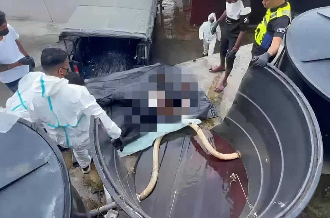 邦咯岛储水池惊见男尸