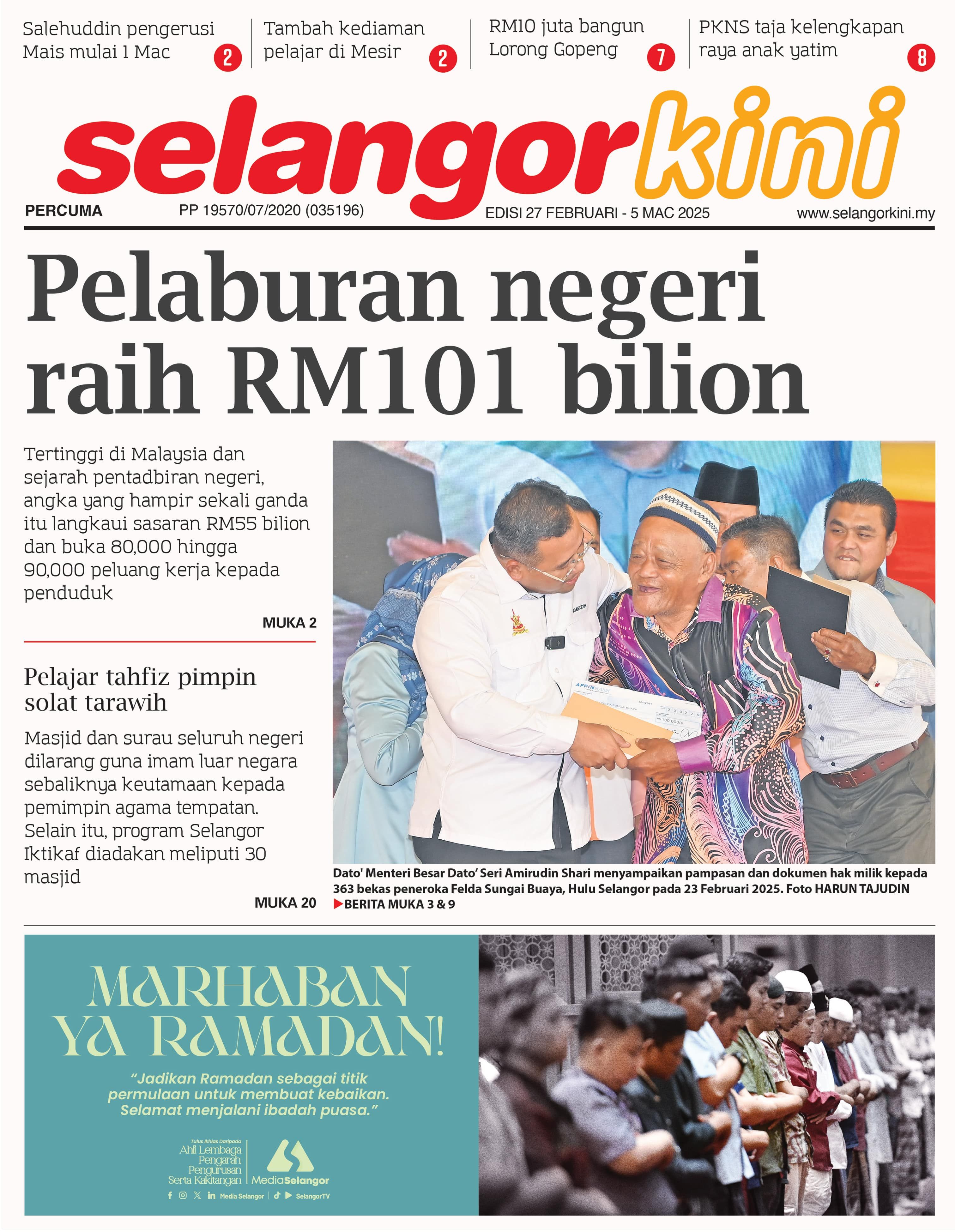 Selangorkini 27 Februari - 5 Mac 2025