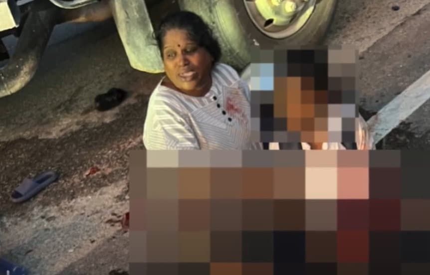 பினாங்கில் மோட்டார் சைக்கிள் – லோரி கோர விபத்து - சுங்கை பாக்காப் தமிழ்ப்பள்ளியைச் சேர்ந்த மாணவர்கள் படுகாயம்