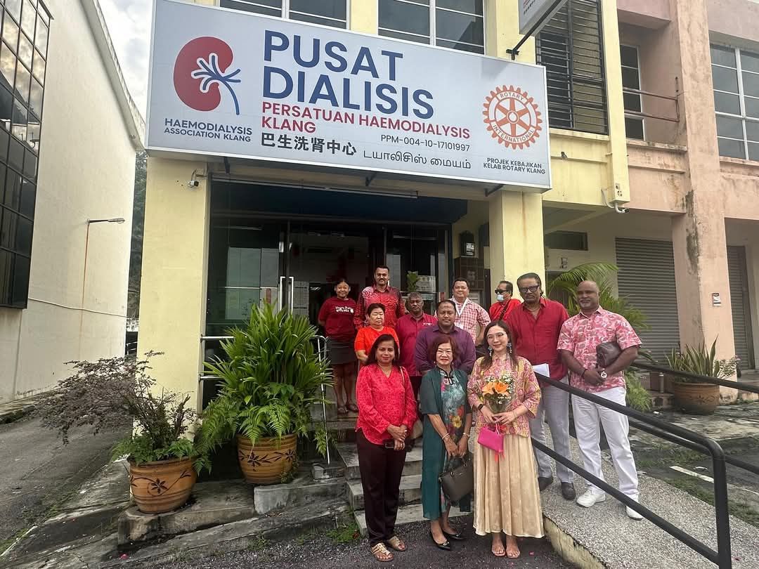 கிள்ளான் ஹீமோடையாலிசிஸ் மையத்திற்கு சுகாதார ஆட்சிக்குழு உறுப்பினர் வருகை