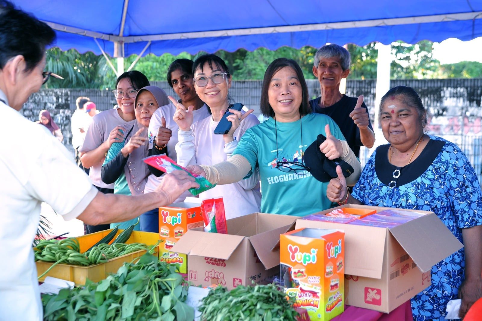 梳邦再也无车日活动 逾1000人参与闹哄哄