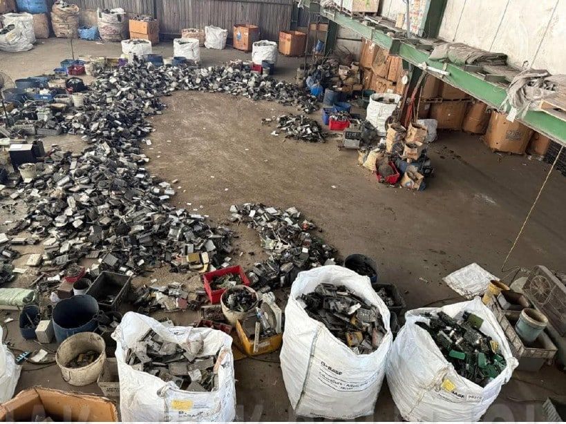 执法单位取缔乌鲁地南3工厂 查获逾7000万令吉非法电子废料