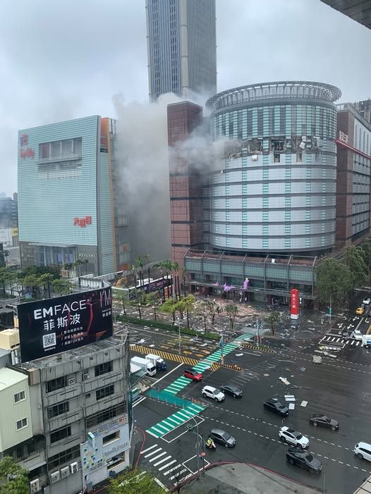 台中市一百货商店发生爆炸 目前酿5死13伤