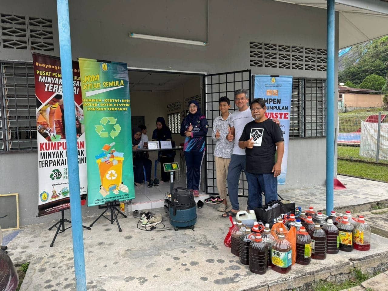 安邦市会办“垃圾变现金”活动 收集近2500公斤回收物品