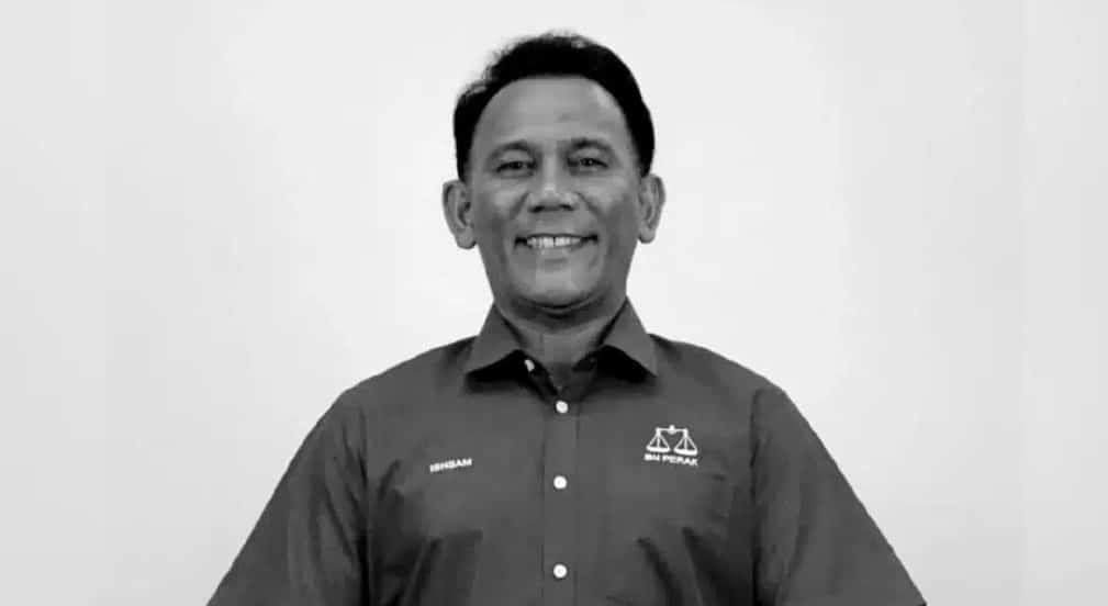 霹雳州议员依山足球赛突倒下  送院不治.享年59岁