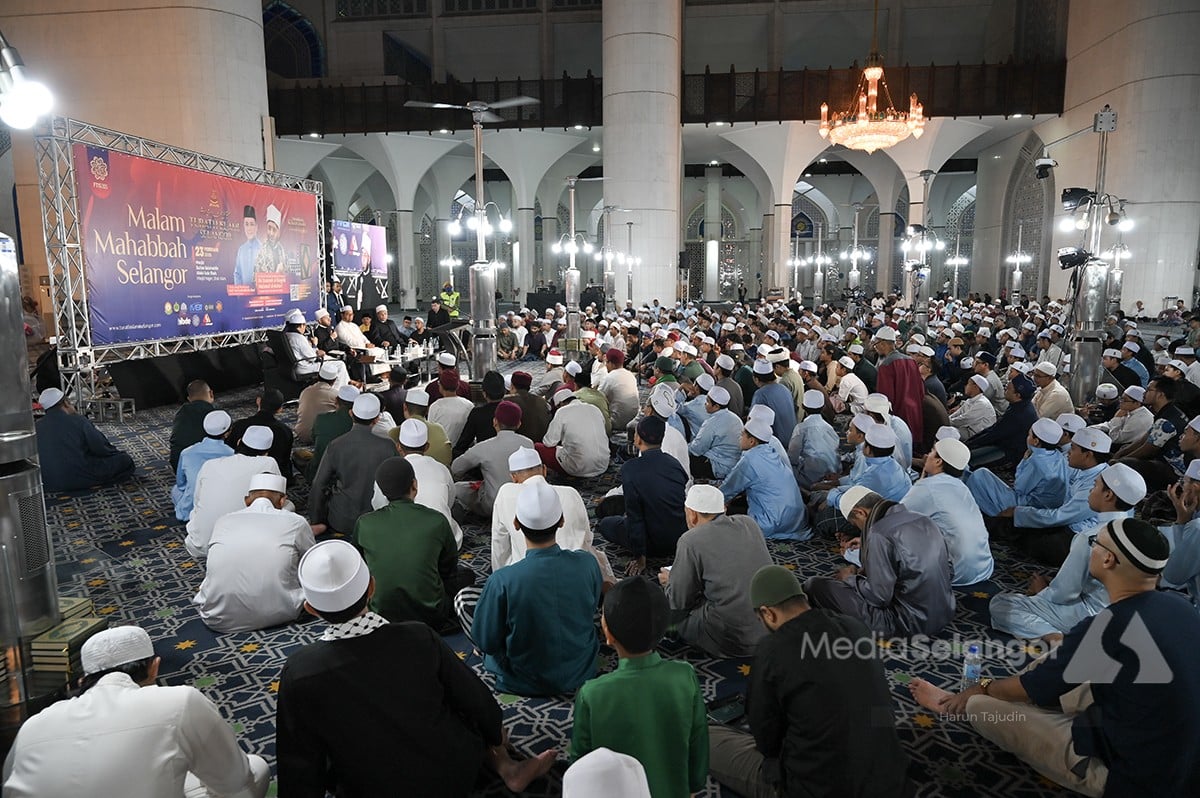 Lebih 1,000 individu imarah Malam Mahabbah Selangor, kuliah bersama menteri wakaf Mesir