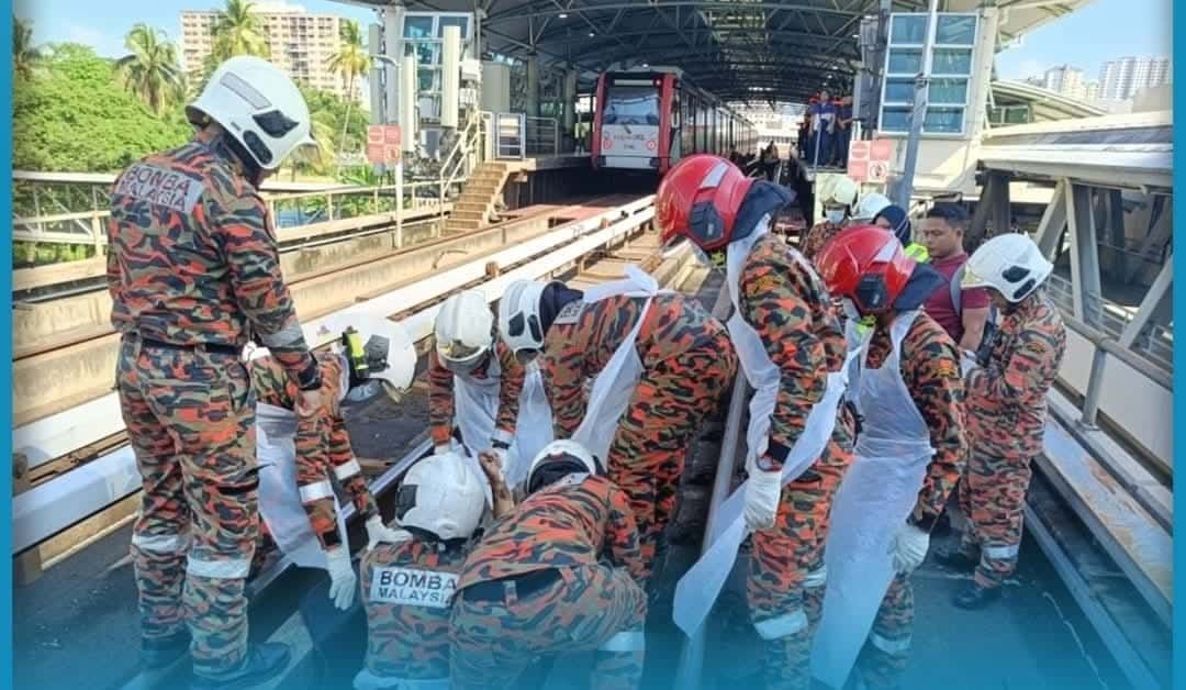 视障男坠LRT轨道丧命  陆兆福令加强车站安全与改善OKU设施