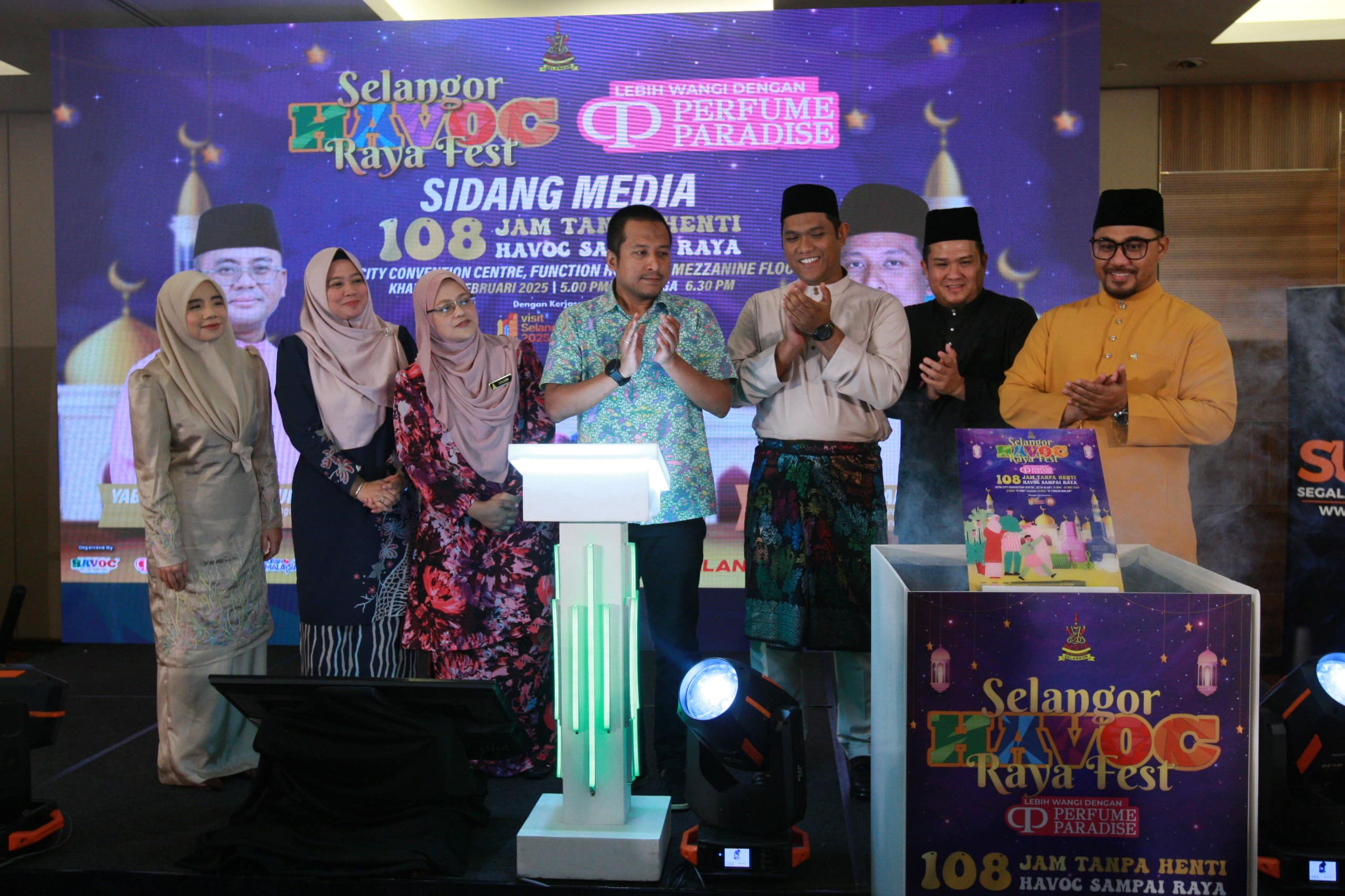Festival raya 108 jam tanpa henti mulai 21 Mac, sedia pengisian rohani