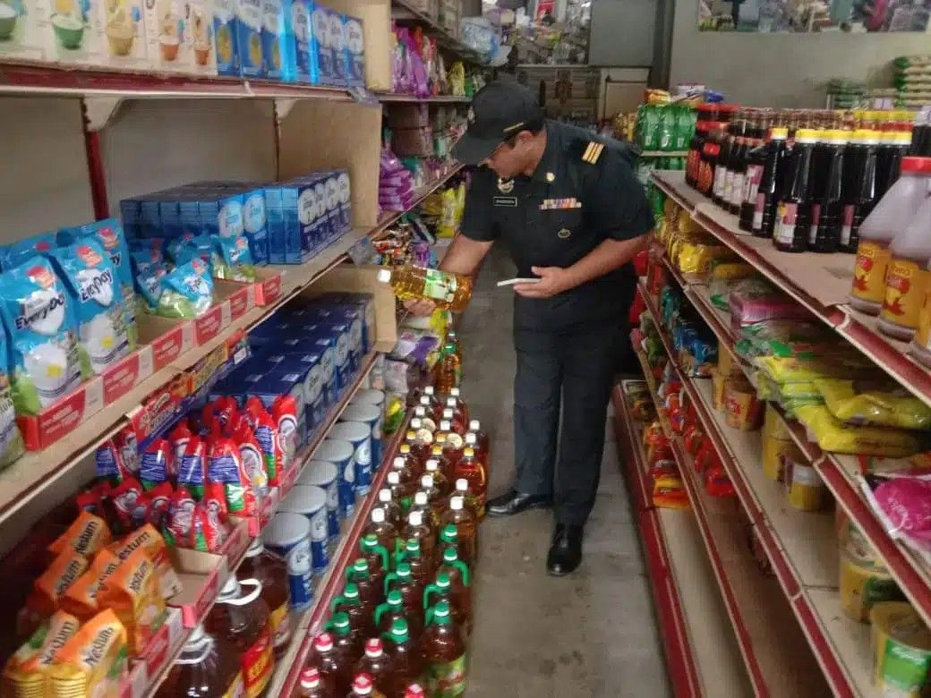 农历新年统制品执法 临检6007商铺.充公总值逾2万商品