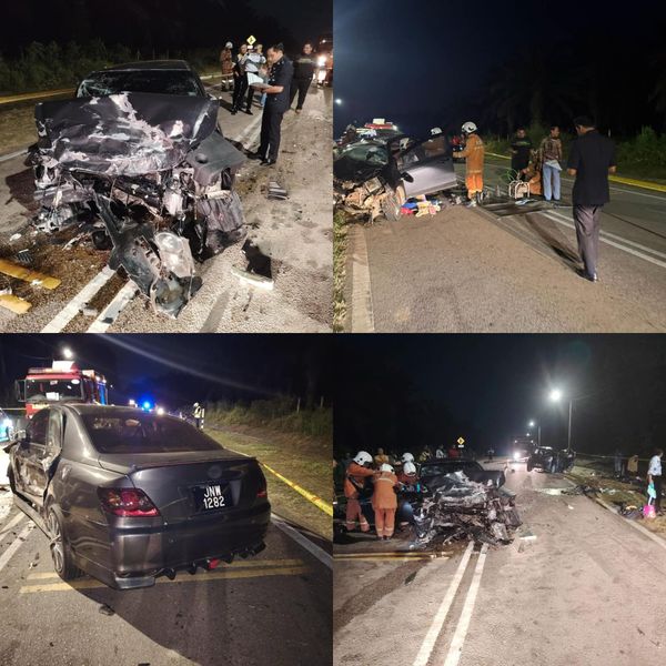 马口-云冰路三车连环撞5男丧命