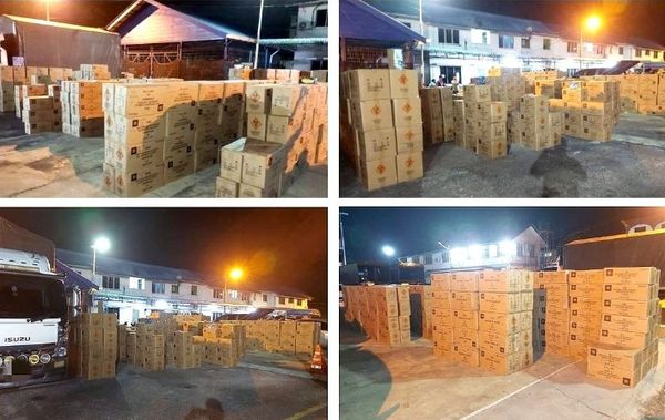 罗里搜出近140万爆竹烟花 一本地男落网助查