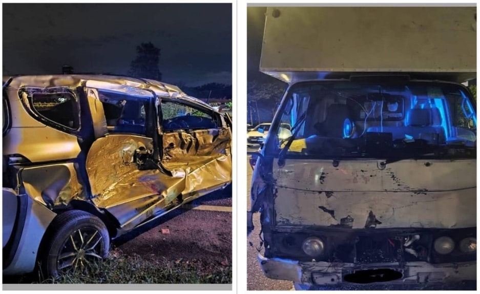 疑吸毒无牌司机撞休旅车  7岁狮城男童被抛飞身亡