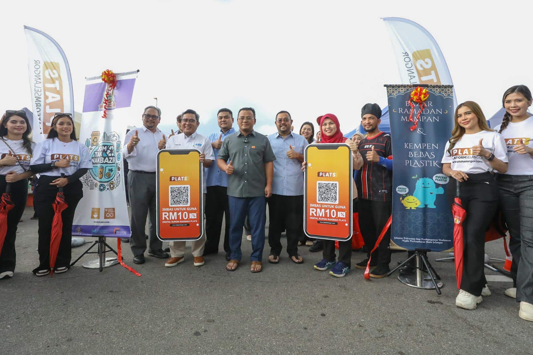 MB edar 1,000 bubur lambuk, 500 kupon digital di bazar Ramadan Bukit Beruntung