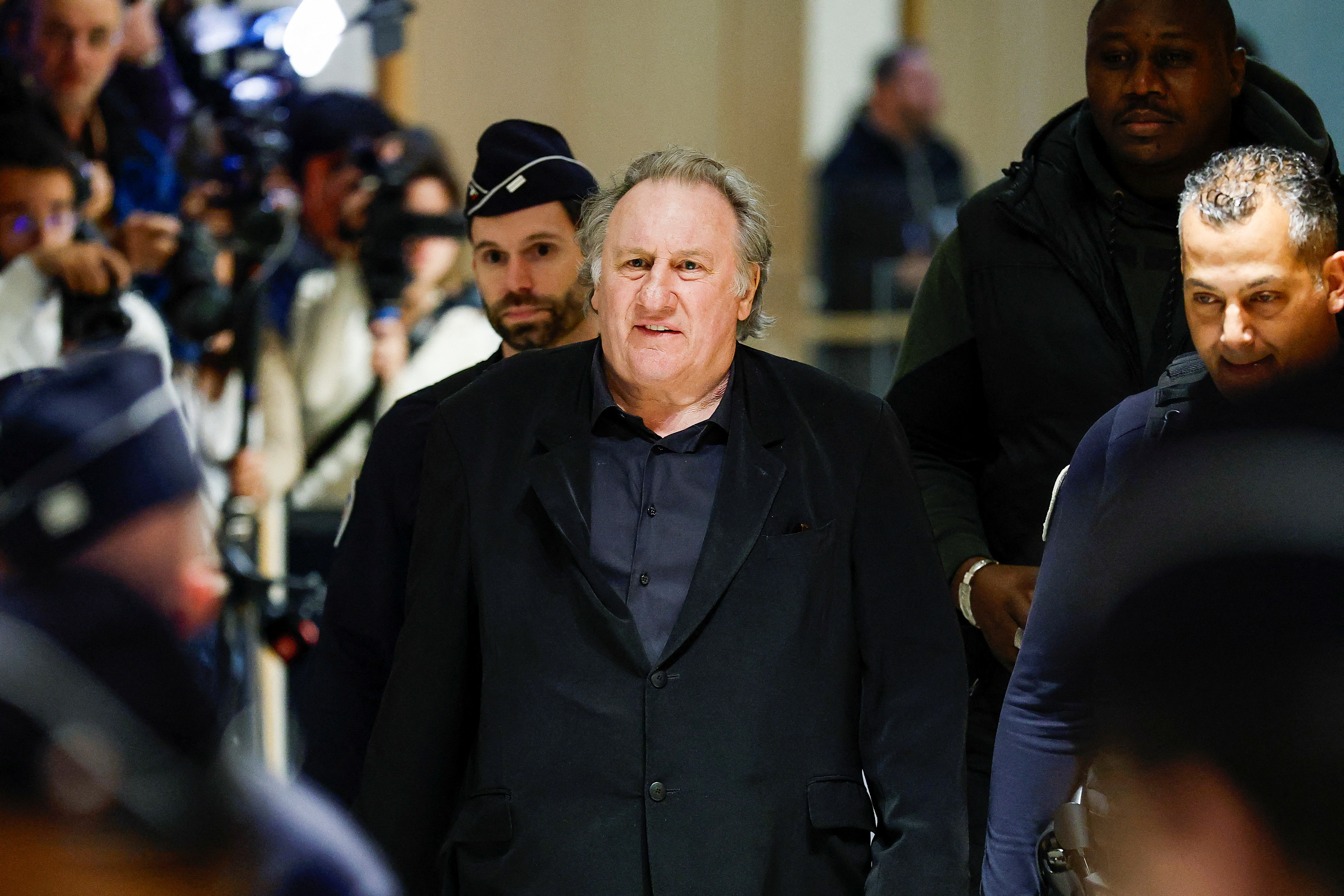 French actor Depardieu in court as sexual assault trial begins