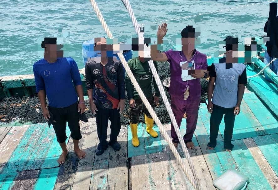 Lima nelayan Myanmar ditahan ceroboh perairan negara