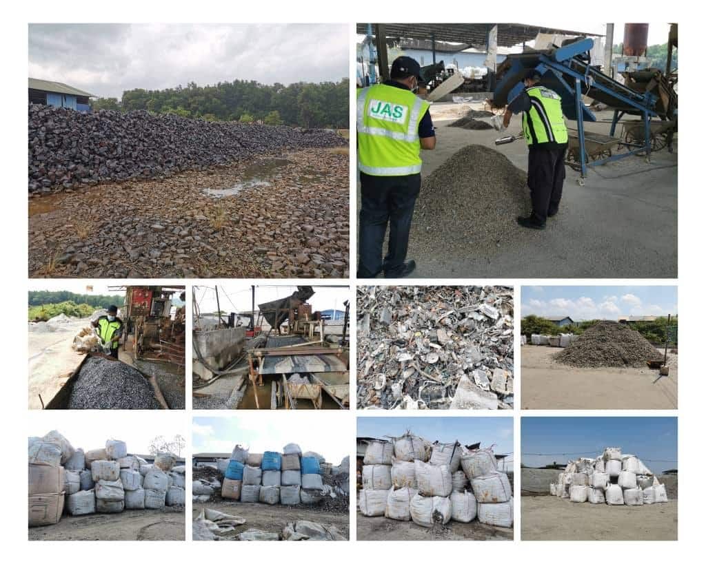 突击槟城一工厂捕3人 扣押逾一亿电子垃圾与设备