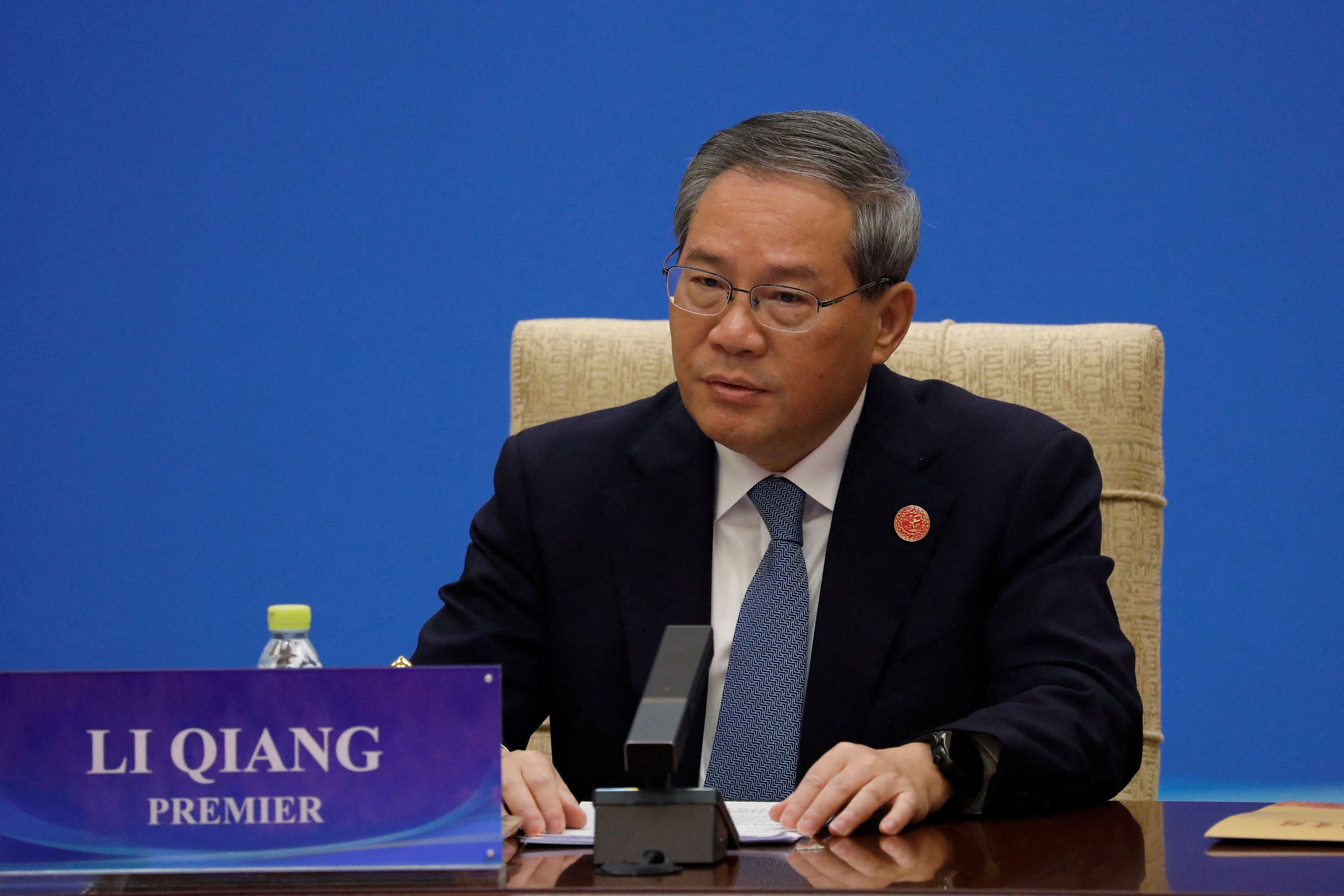 Chinese premier warns of ‘rising instability’ at key business forum