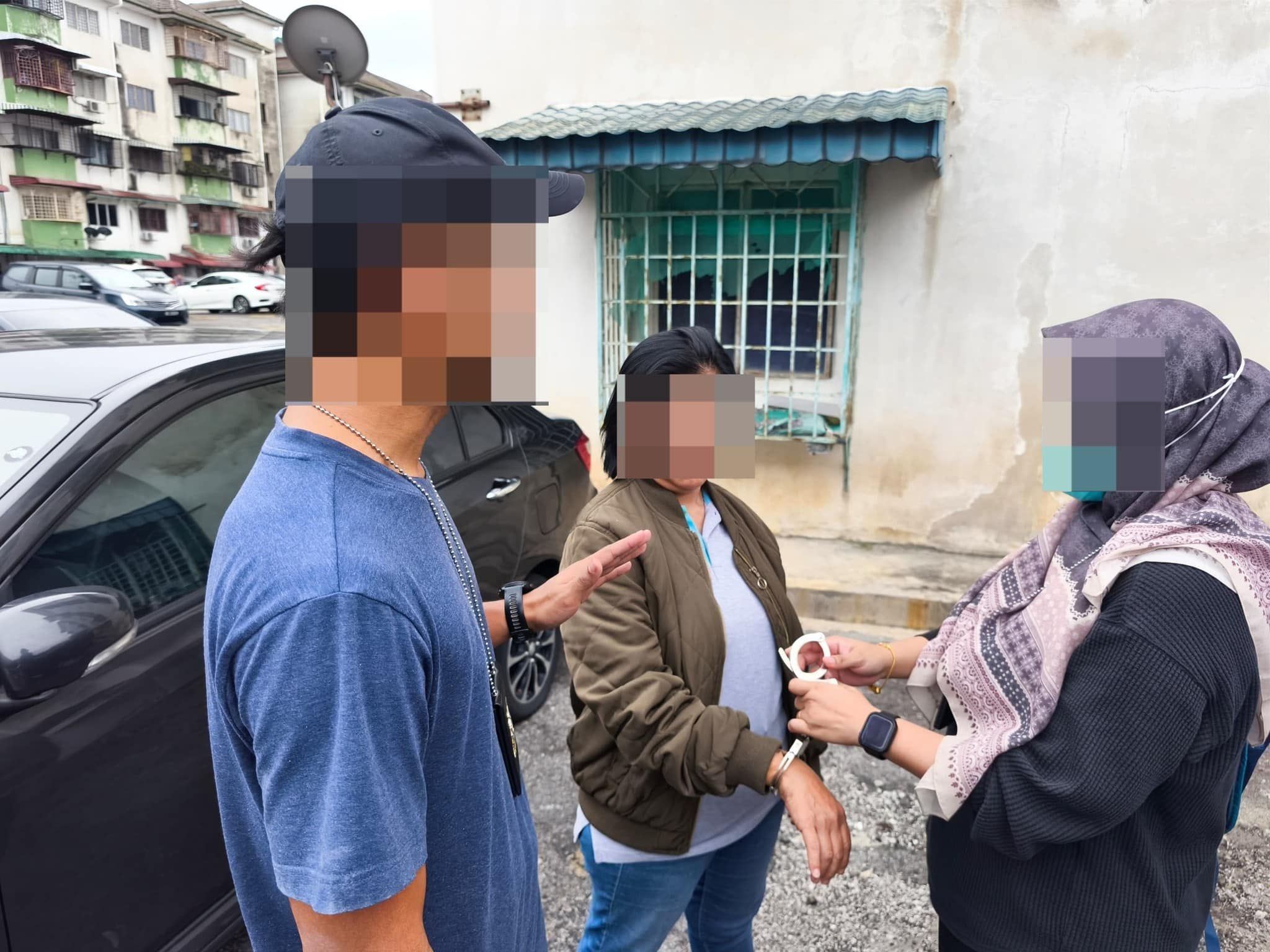 移民局突击安邦一场所 捣毁偷渡印尼人集团