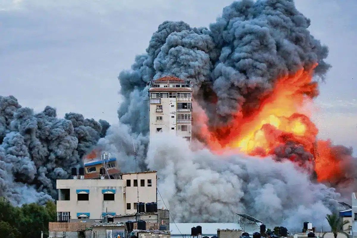 இஸ்ரேல் வான் தாக்குதலில் எட்டு ‘மாப்பிம்‘ மனிதாபிமான பணியாளர்கள் பலி