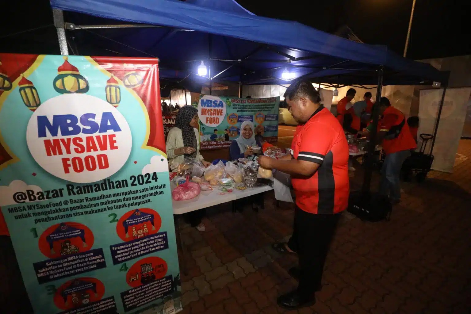 MBSA, MBPJ redistribute nearly nine tonnes of Ramadan bazaar leftovers