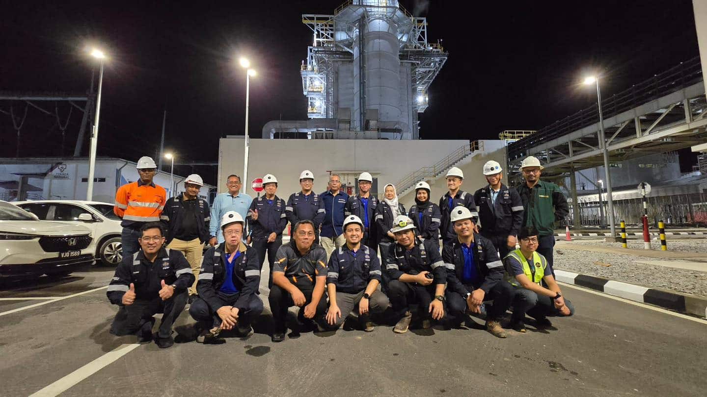 MB: Pulau Indah Power Plant now operating, to generate RM1.6 bln in revenue next year