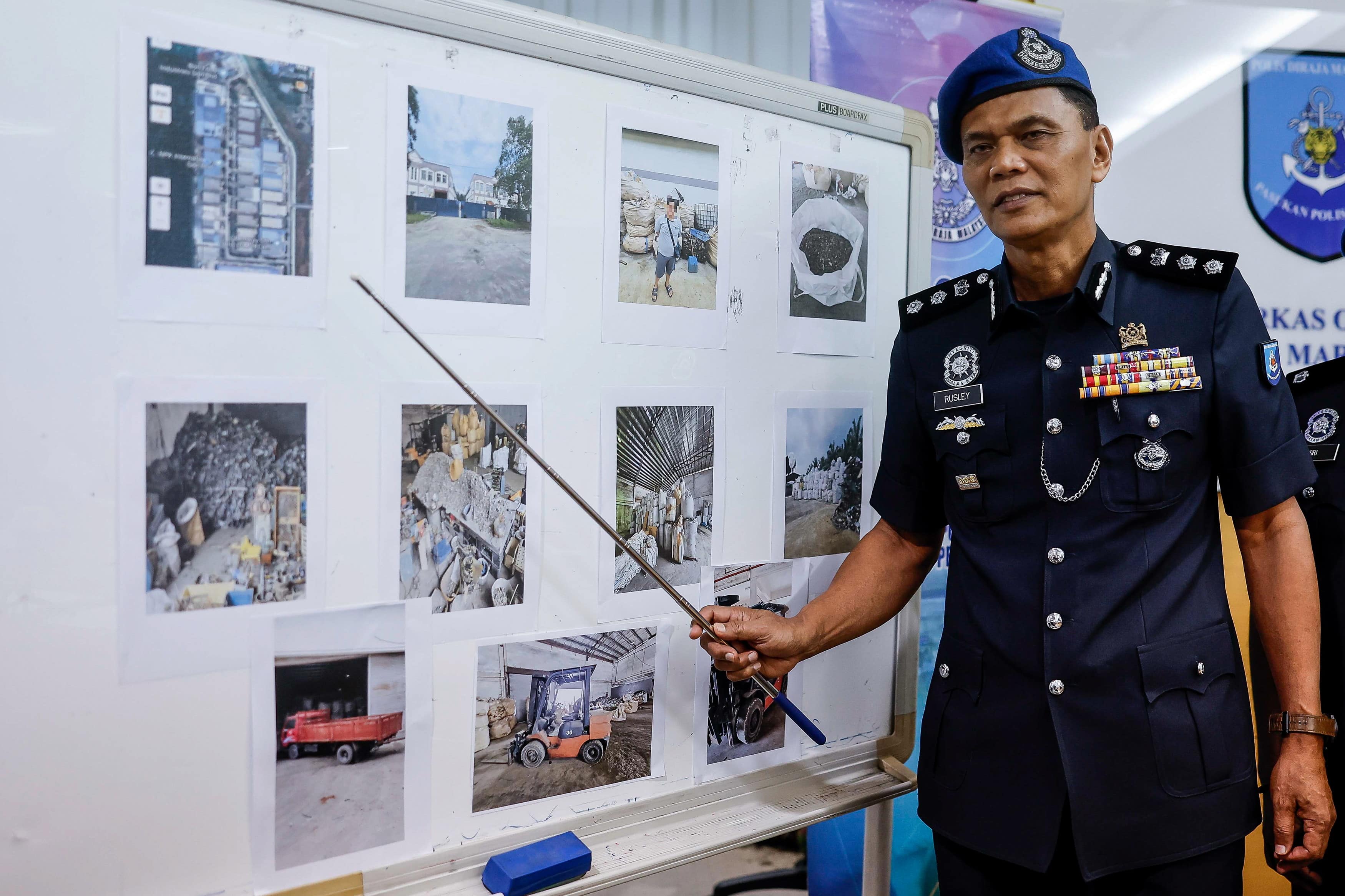 Polis Marin rampas e-sisa bernilai lebih RM33 juta di Meru