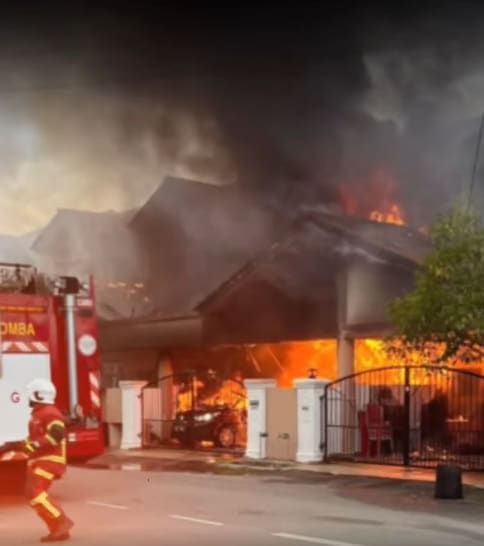 祝融光顾 7双层排屋一人伤