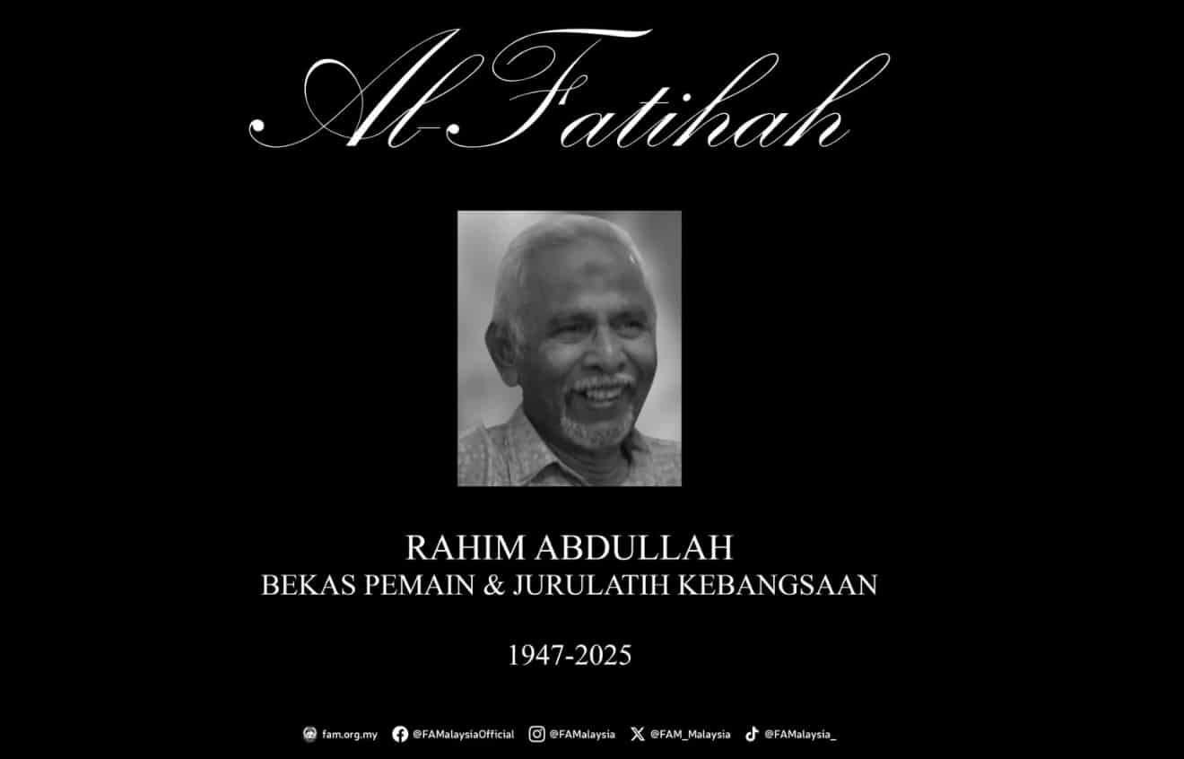 Legenda bola sepak Rahim Abdullah meninggal dunia pada usia 77