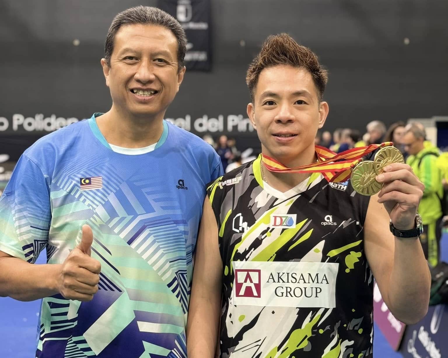 Liek Hou shines again after winning two golds in Spain