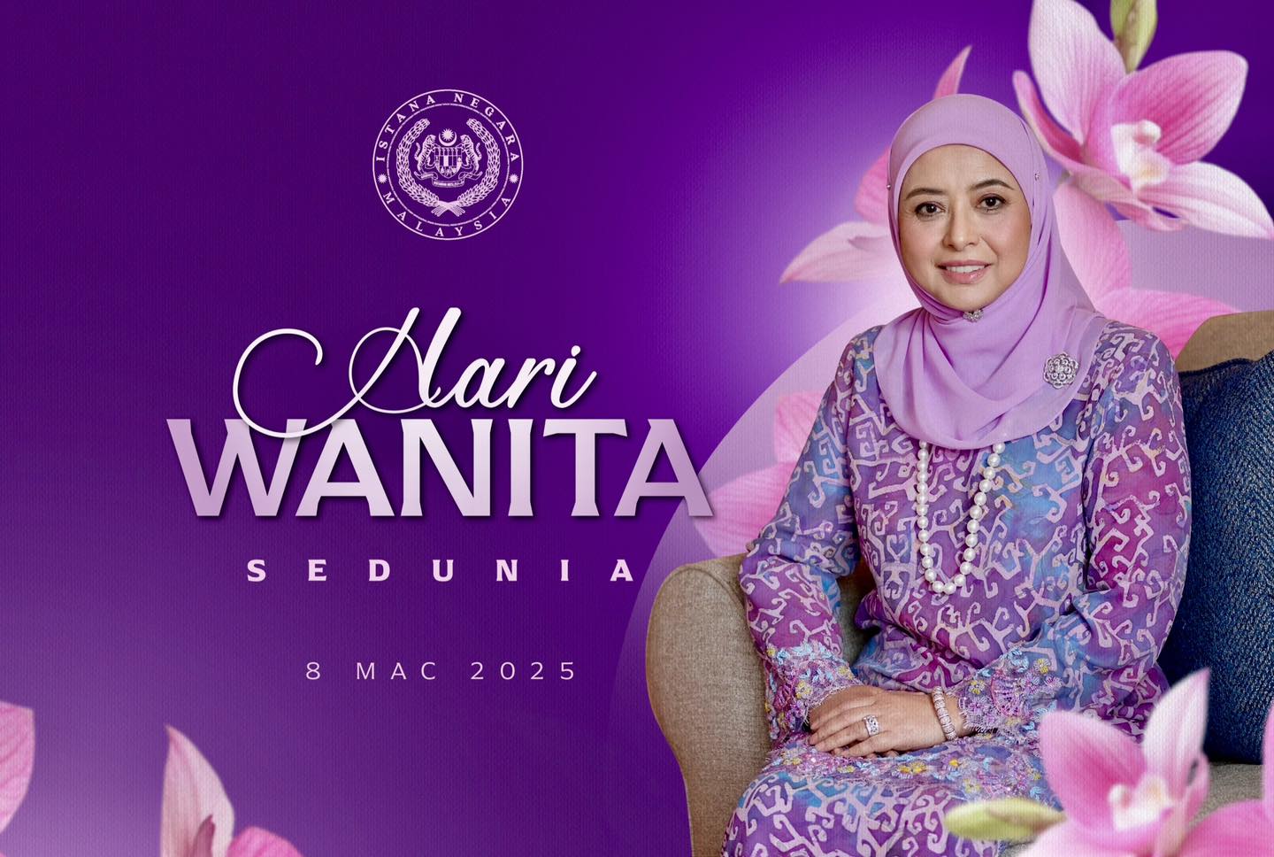 Queen extends greetings on International Women's Day 2025
