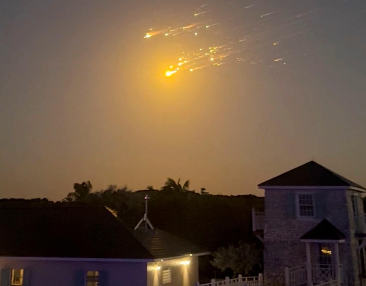 SpaceX's Starship explodes in space, raining debris over Caribbean