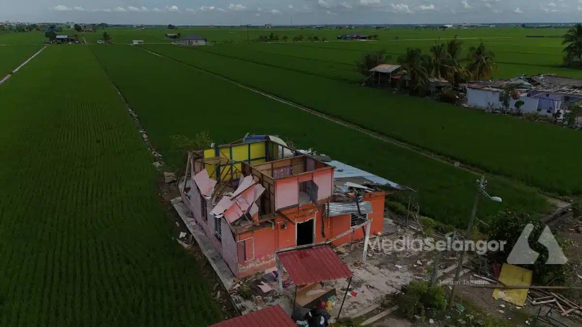 சிகிஞ்சான் புயல் சம்பவத்தில் 48 வீடுகள் பாதிப்பு - வெ.650,000 இழப்பு