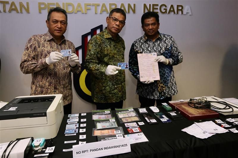 假报生纸黑市曝光  不法集团5万令吉出售