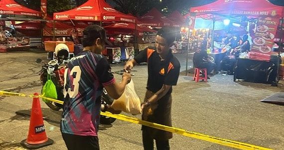 安邦市会推粮食拯救计划 3斋月市集回收102.4公斤食品