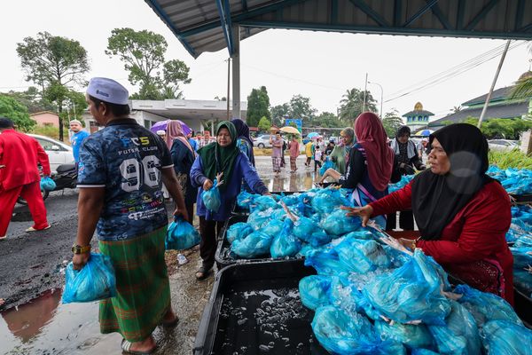 安华个人捐赠2万8000只鲜鸡 派发峇东埔国会选区28清真寺