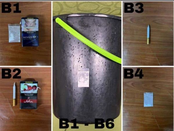 疑在斋戒月市集档口吸毒 警逮7男充公650令吉毒品