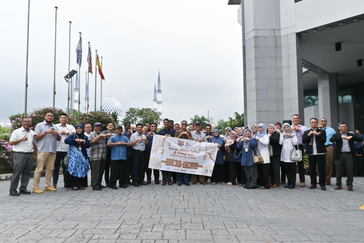 MBSA santuni warga emas, penduduk asal Shah Alam