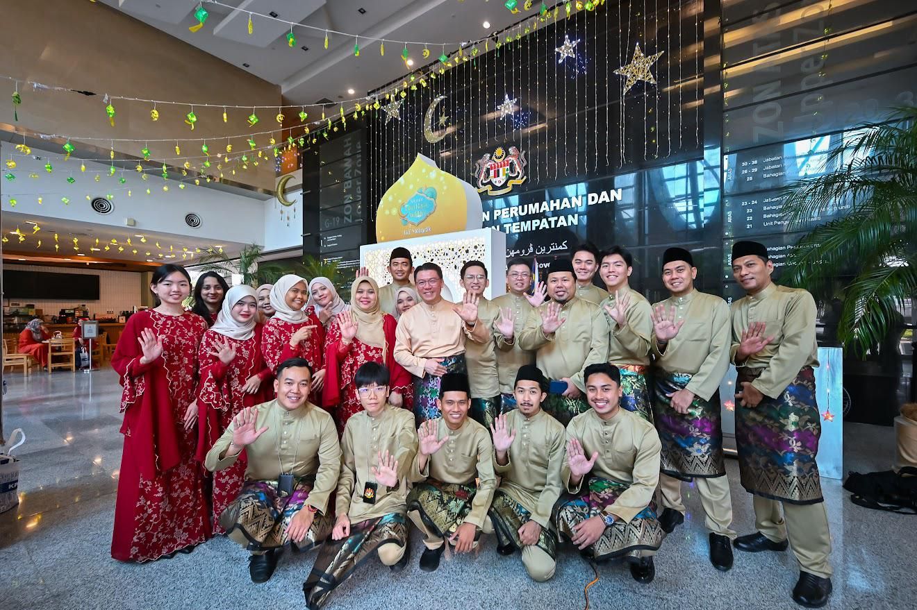 团结互助庆开斋共建昌明大马  倪可敏率房地部发扬多元文化