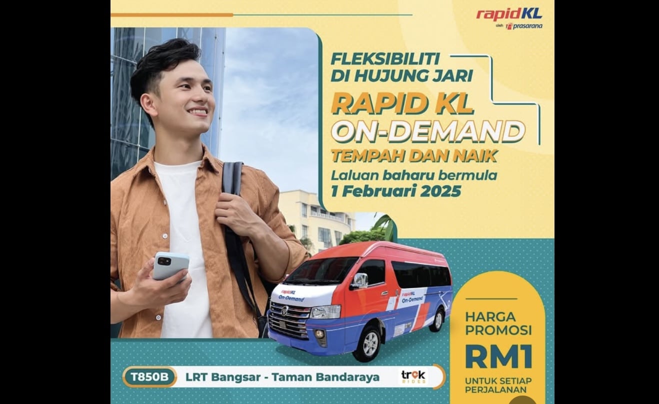 Rapid KL On-Demand expands service to seven more zones from Thursday