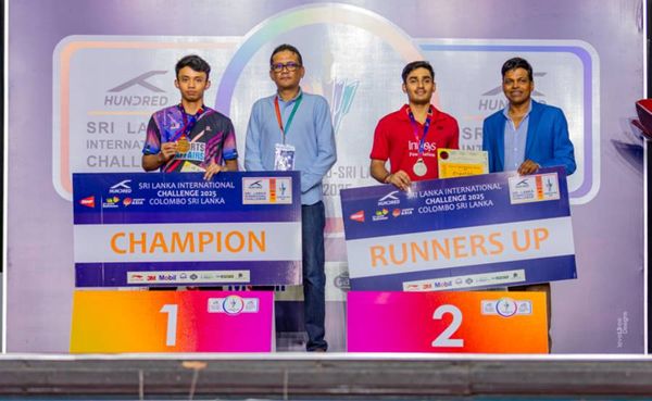 முதல் கிண்ணத்தை வென்றார் ஐடில் ஷோலே