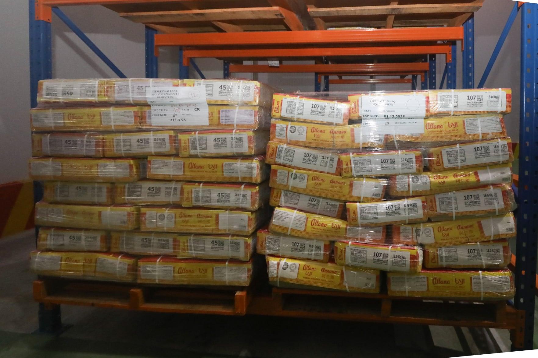Kaedah FIFO pastikan stok makanan di Gudang Makanan Selangor sentiasa segar