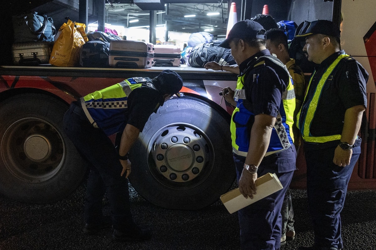 Op HRA: Guna telefon ketika pandu bas antara kesalahan tertinggi dikesan