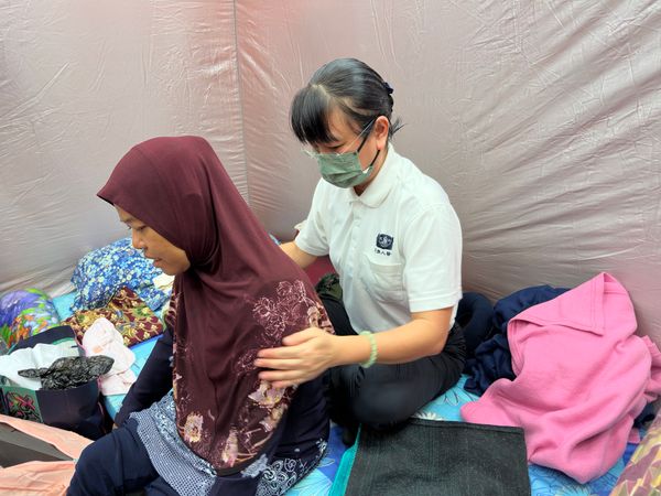 【天然气管爆炸】针灸纾解灾民心中恐惧与压力