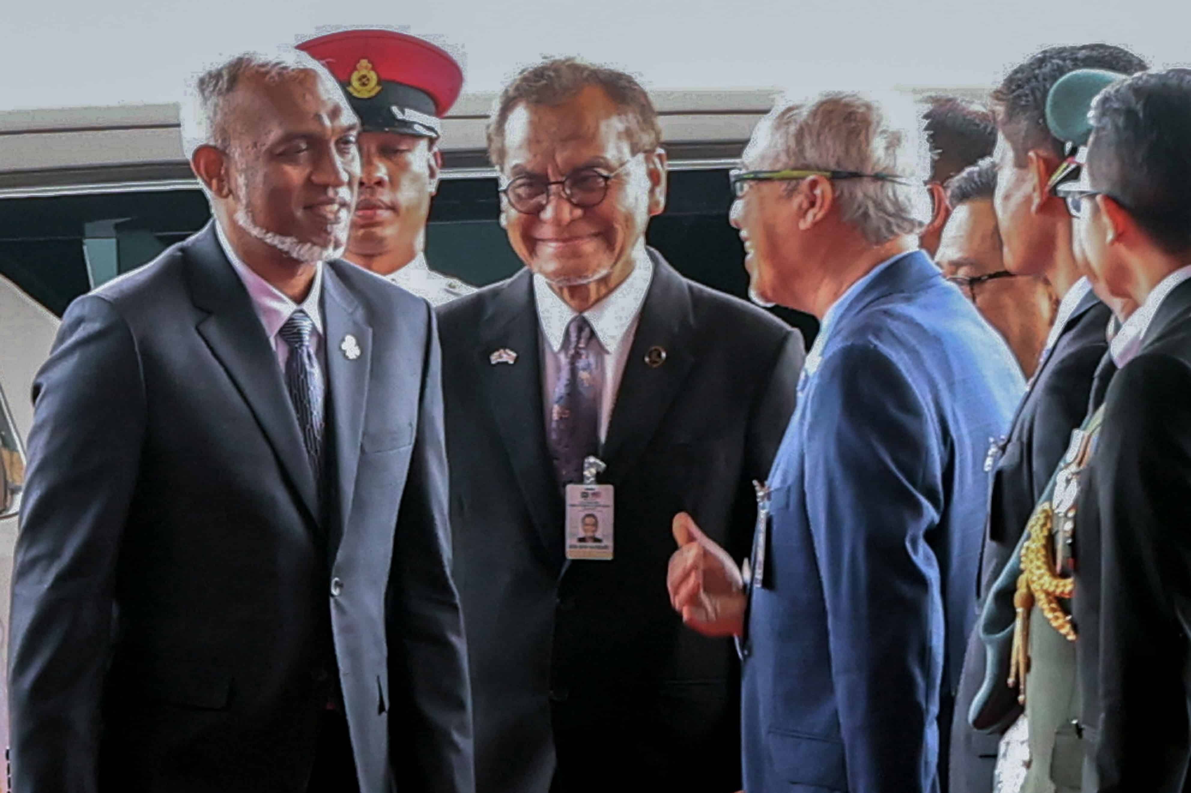 马尔代夫总统下午抵马展开首次官访