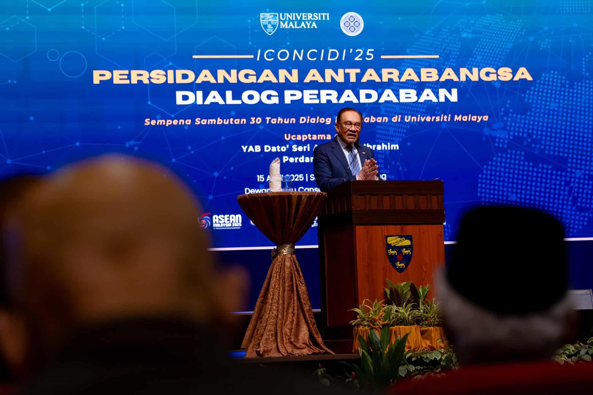 Anwar: Dialog secara ikhlas pupuk persefahaman, saling hormat masyarakat berbilang kaum
