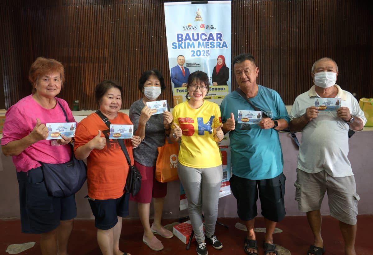 长者赞每年第一份生日礼物　雪州150令吉购物券暖人心