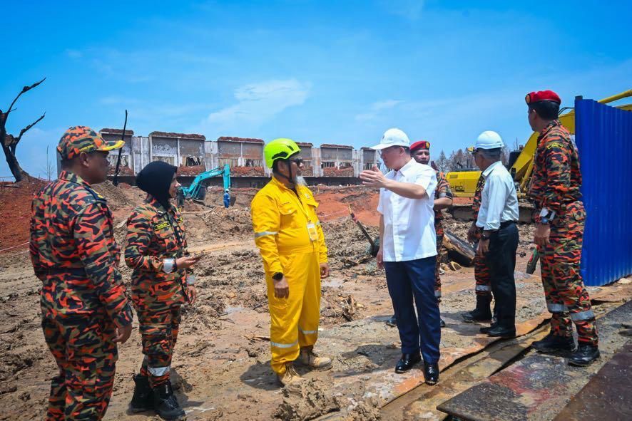 【天然气管爆炸】重建蓝图已呈首相  房地部拨200万予MBSJ建基设