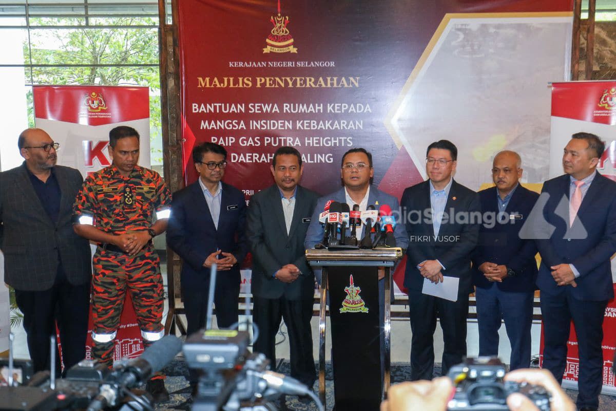 Polis selesai siasat kebakaran paip gas, laporan dibentang seminggu lagi