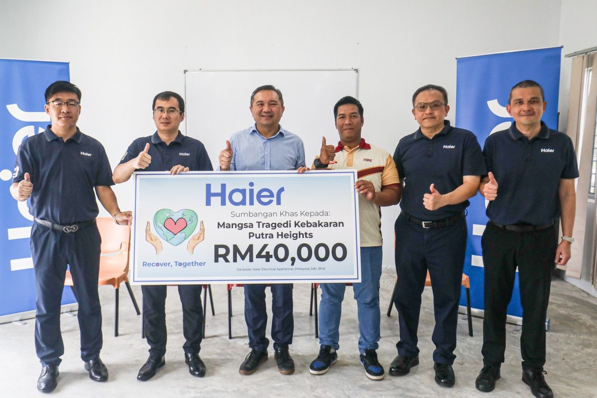 【天然气管爆炸】海尔集团捐4万  助灾黎支付医药费·采购家具